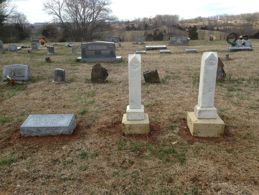 Cemetery after restoration